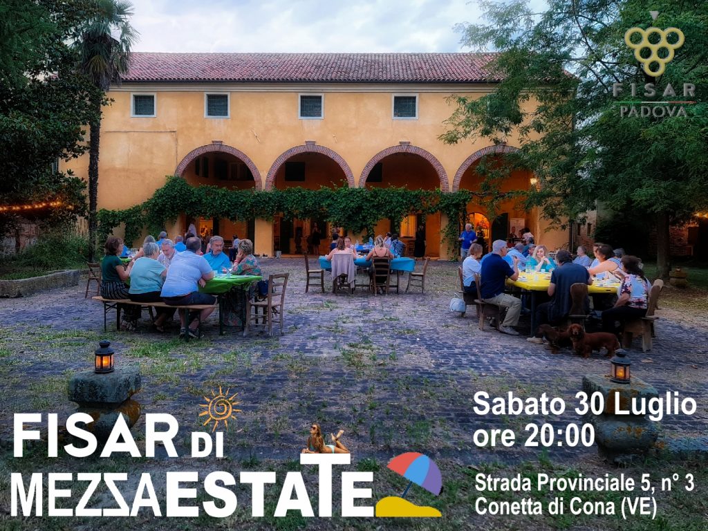 FISAR DI MEZZA ESTATE 2022 Fisar Padova Corsi Sommelier